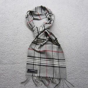 Cashmink scraf ,‎ plaid gray black ,soft.cozy , comfort